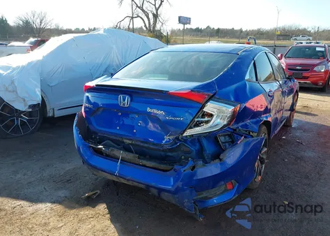 2019 Honda Civic Sport из США, поврежденный, VIN 19XFC2F85KE005974